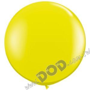 圓型大氣球36吋 - 黃色