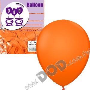 10吋圓型氣球-橘色