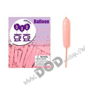 260長條氣球-粉紅色