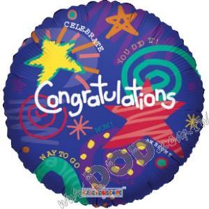 Congrats - Festive Congrats 18" (#17018)