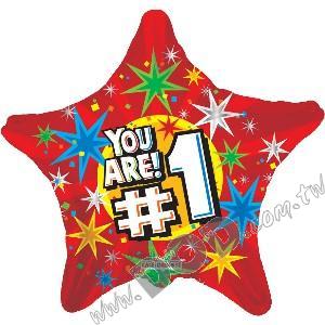 YOU'RE #1 STARS 18" (#19094)