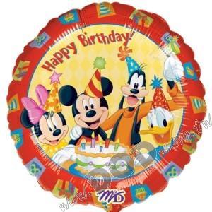 Mickey - MICKEY & FRIENDS BDAY 18" (#09223)