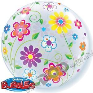 Spring Flower Patterns 22" (#18690)