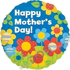 Happy Mother's Day Cute Flowers 18" (#23843)