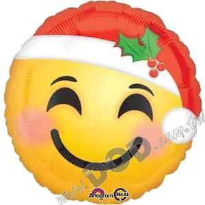 Emoji Santa Hat 18" (#33984)