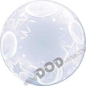 Deco Bubble - Balloons & Stars 24" (#16661)