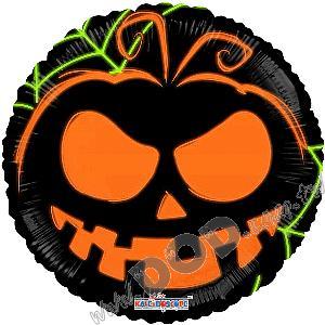 HALLOWEEN NEON GLOWING FACE 18" (#88107)