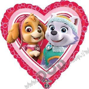 Paw Patrol Love Girls Balloon 18" (#34302)