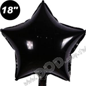 Solid Star - Black 18"