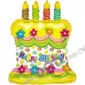 Birthday Cake Candles 24" (#434070)