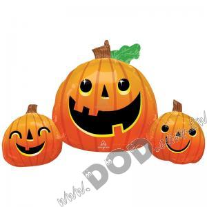 Smiley Pumpkin Trio 造型 (#43160)