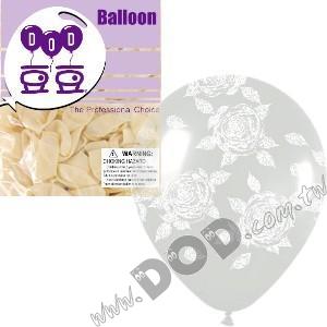 印花氣球-大玫瑰