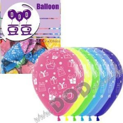 印花氣球-禮物
