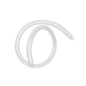 160S長條氣球-白色