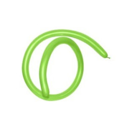 160長條氣球-檸檬綠