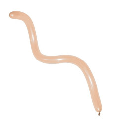 360S長條氣球-膚色