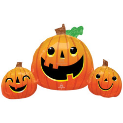 Smiley Pumpkin Trio (#43160)