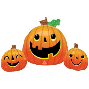 Smiley Pumpkin Trio (#43160)