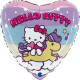 Hello Kitty Rainbow Foil Balloon (#18063)