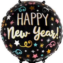 新年快樂黑底 (#223326)