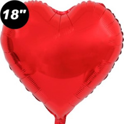 素面愛心18吋