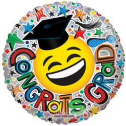 congrats grad smiley holographic (#85313)