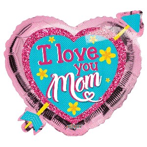 I Love You Mom Heart Arrow (#84308)