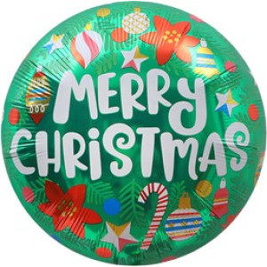 綠底聖誕快樂 (#221206)